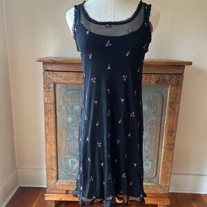 Vintage Betsey Johnson Mesh Babydoll Dress